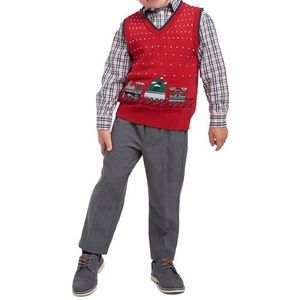 Worn Once! Boys Holiday Set